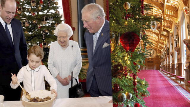 El joven heredero al trono cautivó a usuarios de Instagram cocinando un postre por Navidad