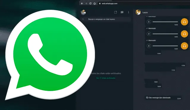WhatsApp Web puede activar el modo oscuro con un método alternativo que no requiere de ingresar a "Inspeccionar".
