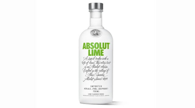 Absolut Lime, el nuevo vodka saborizado llega al Perú  