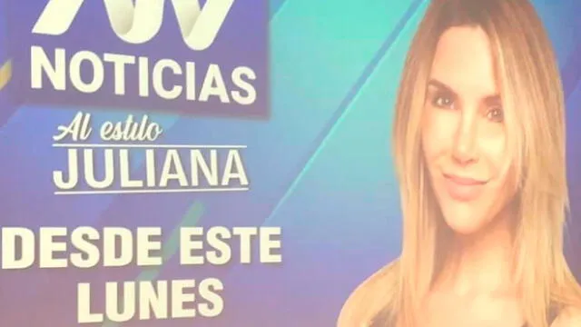 La periodista dejó un mensaje por sus primeros 8 meses en ATV Noticias al estilo Juliana. Foto: Instagram