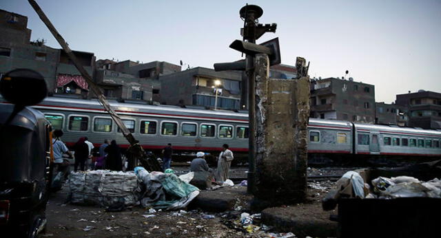 En Egipto son comunes los accidentes ferroviarios debido al mal estado de las vías