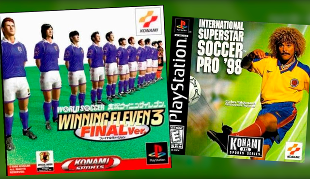 Muchos se pasaban horas cambiando los nombres del japonés a español con una revista del mundial de Francia 98. Imagen: Konami/composición.