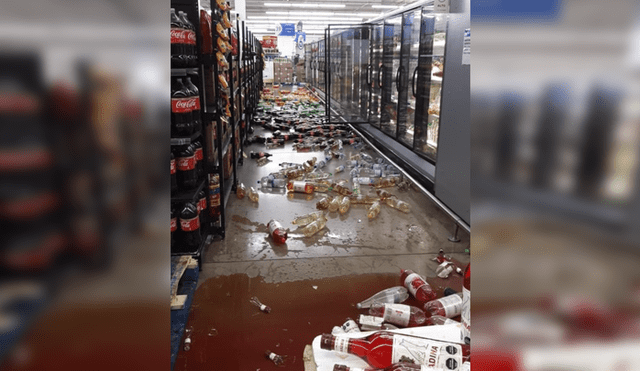 Usuarios compartieron los daños materiales generado por el sismo en Chile. Foto: redes sociales.