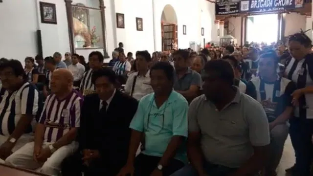 Alianza Lima: hinchas participan en misa en honor a los Potrillos [VIDEO]