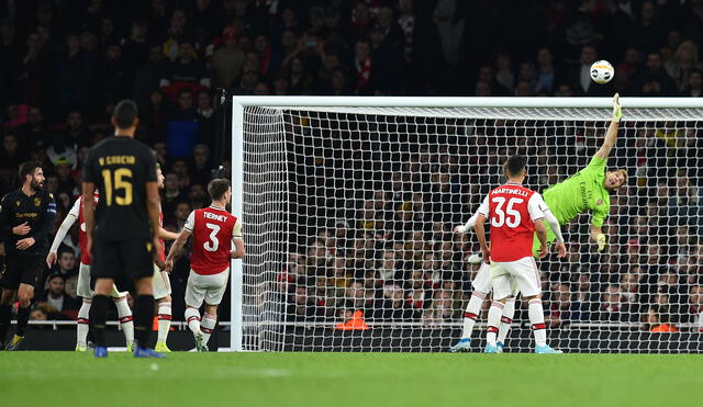 El equipo inglés supo sobreponerse a la desventaja y logró ganar 3-2 en los minutos finales. Foto: AFP.