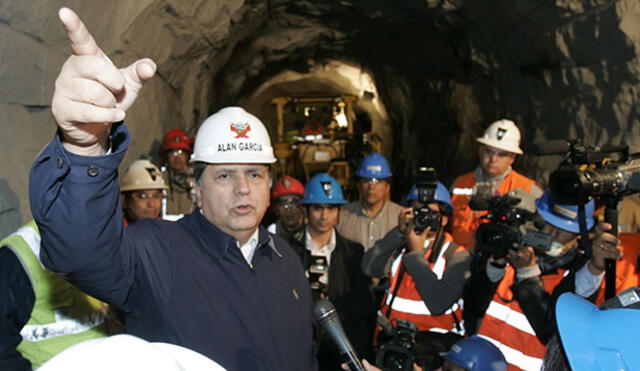 Alan García culpa a Ollanta Humala por dejar “olvidada” planta de Huachipa