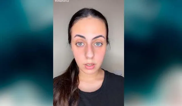 Desliza las imágenes para ver la increíble transformación que tuvo esta joven artista con ayuda del maquillaje.  Foto: Captura de TikTok/stephani.p