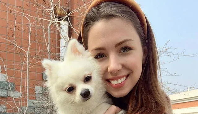 Zin tiene solo 22 años y en su cuenta de Instagram ha relatado la historia de su perro en China. Foto: difusión
