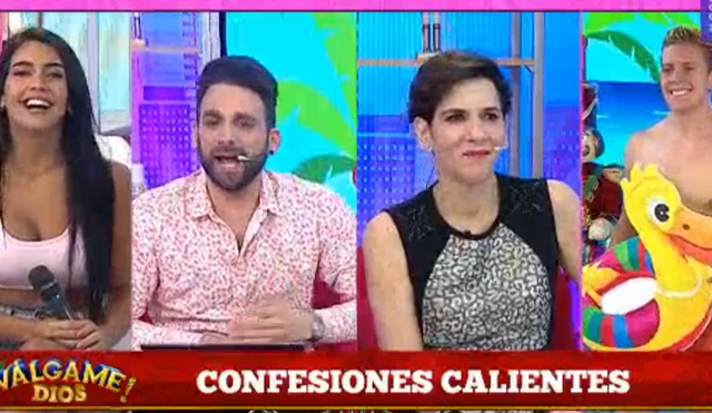 Rodrigo González se pone nervioso tras 'coquetear' con guapo modelo en vivo [VIDEO]