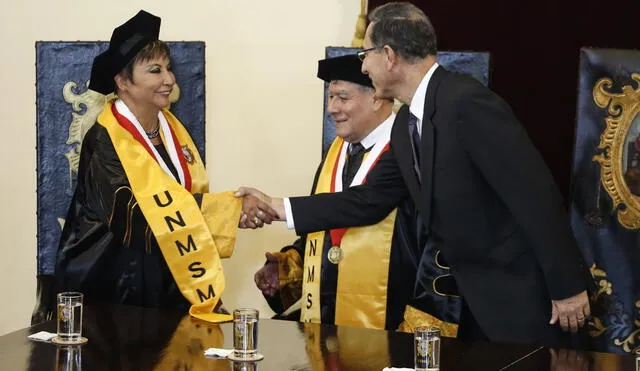 Presidente Vizcarra inauguró año académico de universidad San Marcos [FOTOS]