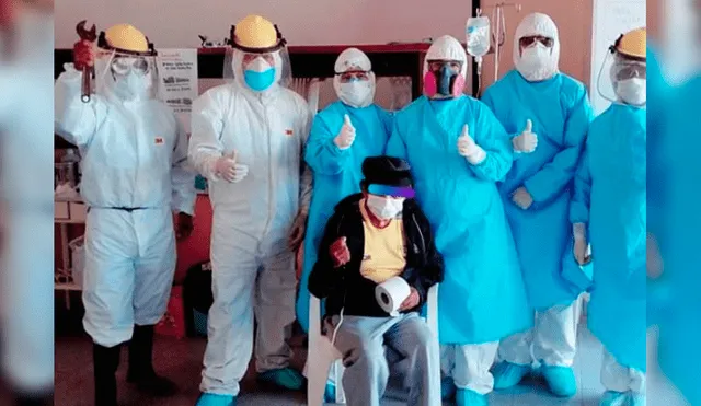 Paciente de 97 años vence al coronavirus en Piura.