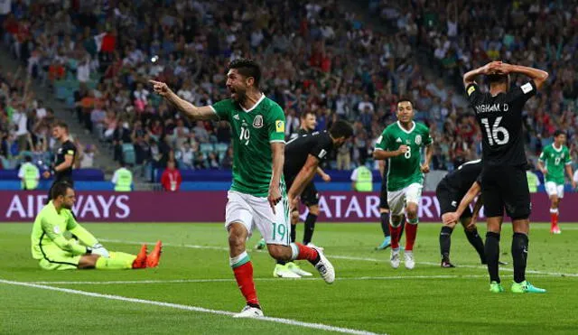 México sufrió para vencer 2-1 a Nueva Zelanda en la Copa Confederaciones [Goles y Resumen]