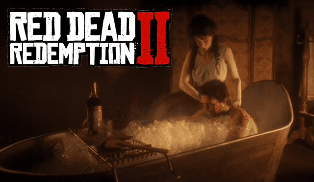 Así de sexy es bañarse en Red Dead Redemption 2 [VIDEO]