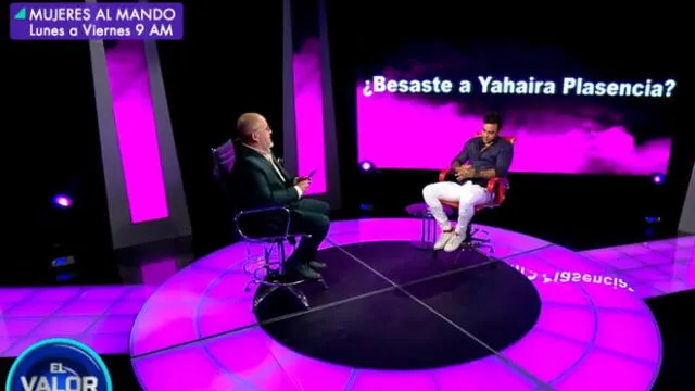 El Valor de la Verdad: ¿Diego Chávarri besó a Yahaira Plasencia? [VIDEO]