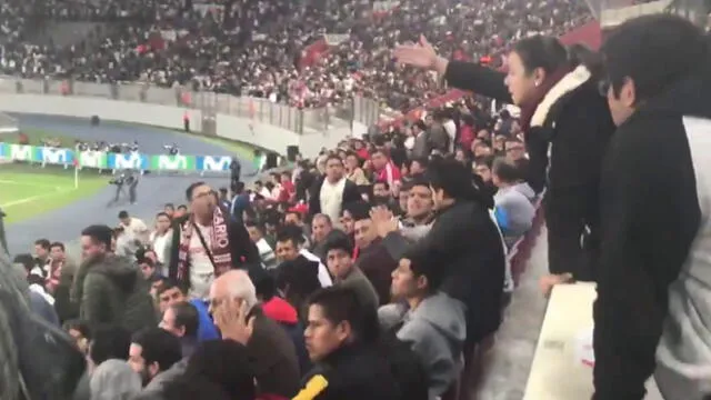 Universitario vs Alianza Lima: hincha fue expulsado del estadio por celebrar gol blanquiazul [VIDEO] 