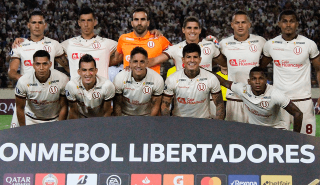 Universitario en la Copa Libertadores 2020. Foto: Universitario
