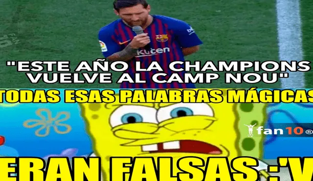 Facebook: hilarantes memes por la eliminación de Barcelona en Champions League [FOTOS]
