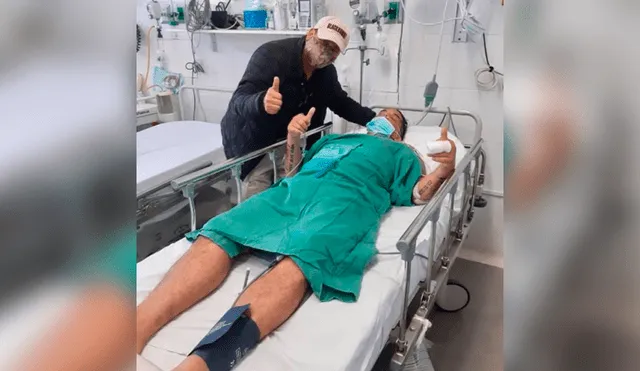 Luis Miguel Llanos se recupera en Piura tras recibir tres balazos.