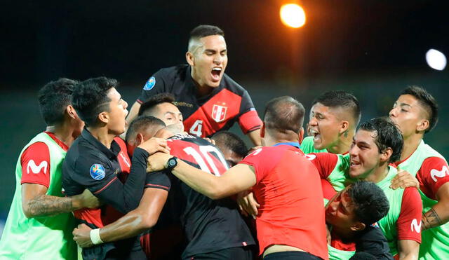 Perú volteó el partido con goles de Gonzáles Zela, Carranza y un autogol. Foto: Prensa Perú