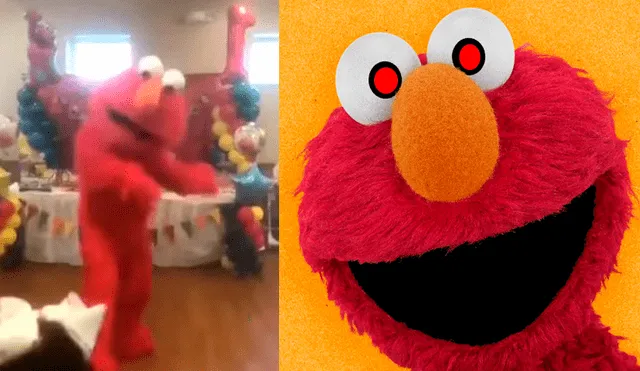 Vía Facebook: Elmo es 'poseido' y asombra a miles con su inusual baile [VIDEO]