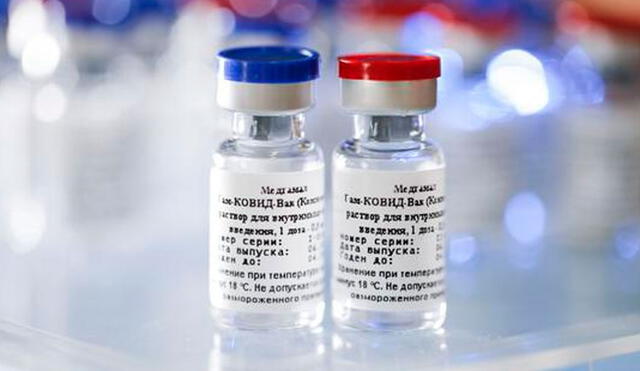 La vacuna rusa contra el coronavirus (Covid-19), denominada Sputnik V, fue desarrollada por el Instituto de Investigación Gamaleya de Moscú. Foto: AFP