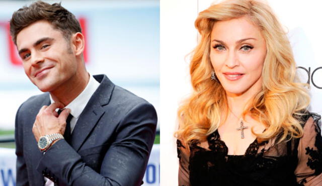 ¿Zac Efron mantuvo un romance con Madonna? 