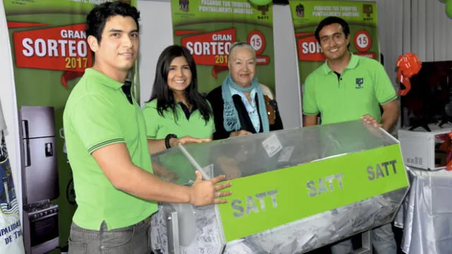 Trujillo: SATT premiará a ciudadanos puntuales