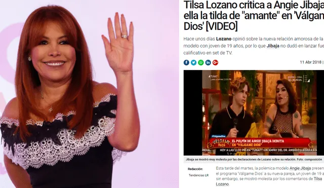 Magaly Medina aplaude que Angie Jibaja llame “amante” a Tilsa Lozano [VIDEO]