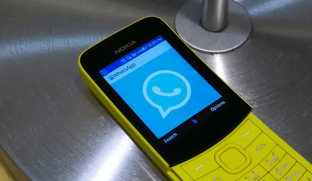WhatsApp ya se podrá instalar en teléfonos sin pantalla táctil y así lucirá [VIDEO]