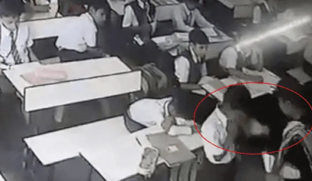 YouTube: Indignación por profesora que golpeó 40 veces a su alumno en pleno salón de clases [VIDEO]