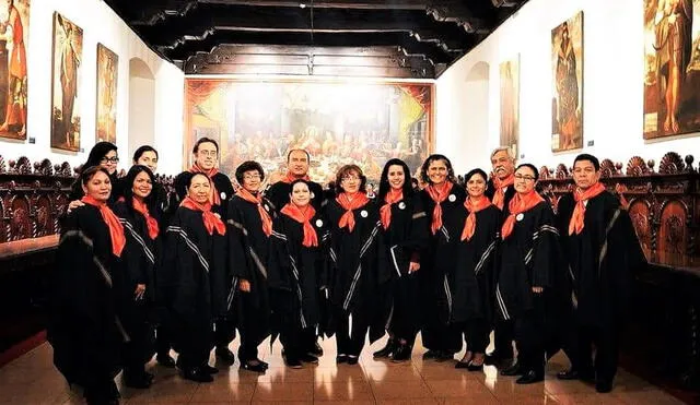 Coro de Egresados de San Marcos. Foto: Difusión.