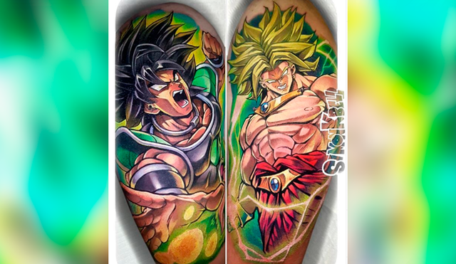 Facebook viral: joven se hace tatuaje ‘ultra realista’ de Broly y resultado sorprende a fans de Dragon Ball Super