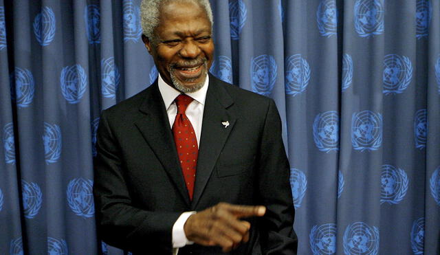 Kofi Annan, una vida entregada a la ONU y a la búsqueda de la paz