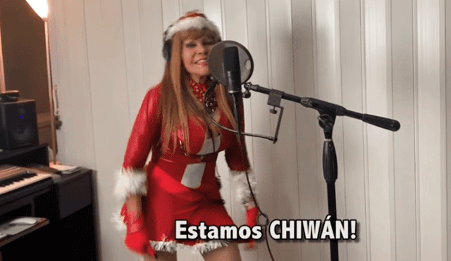 La Tigresa del Oriente lanza "Estamos Chiwán" en versión villancico [VIDEO]