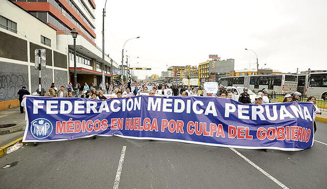 Federación Médica anuncia huelga de 48 horas. Foto: La República
