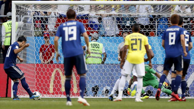 Colombia vs Japón: el hito histórico que marcó Kagawa con penal en Rusia 2018 | VIDEO
