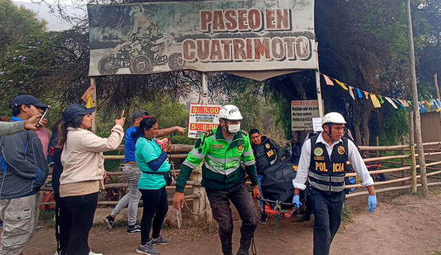 Cientos de moradores y visitantes quedaron consternados, debido a que el lugar de los hechos se encontraba a escasos metros al club campestre dond estaban. Foto: difusión