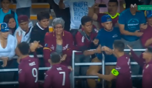 Selección venezolana sub 17 recibió emotivo saludo de sus compatriotas tras duelo con Perú [VIDEO]