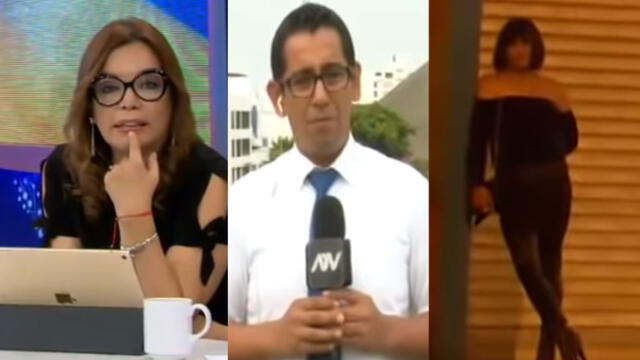 Milagros Leiva muestra cómo su reportero se convirtió en travesti [VIDEO]