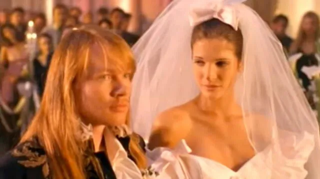 YouTube: Matrimonio de Axl Rose en 'November rain' es el video más visto de los 90
