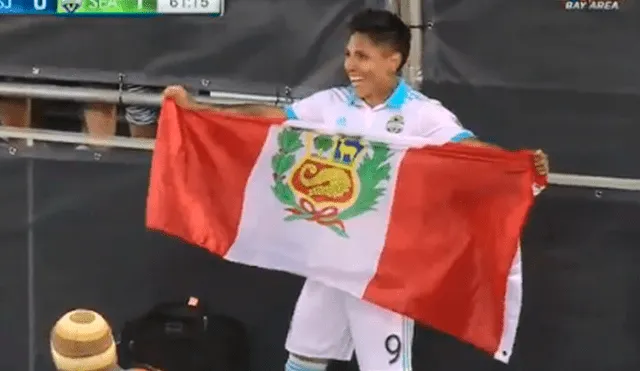 Ruidíaz marcó su primer gol en la MLS y celebró con bandera peruana | VIDEO