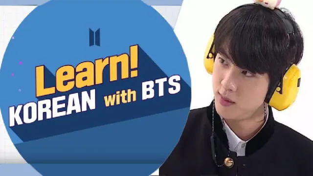 BTS learn korean, weverse