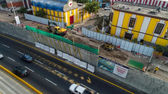 Municipalidad de Lima: así avanza la construcción de los nuevos puentes en la Vía Expresa [FOTOS]