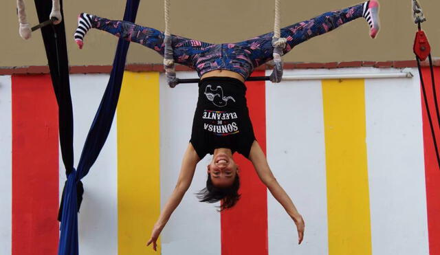 Cirque Du Soleil: Peruana certificada en dicha productora, presenta escuela de circo