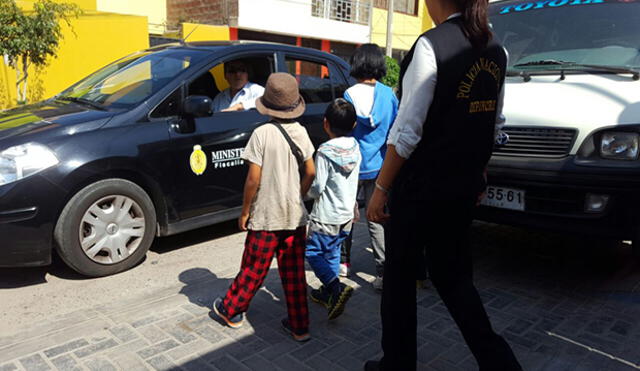 Malos padres explotaban a sus hijos en las calles de Tacna | VIDEO