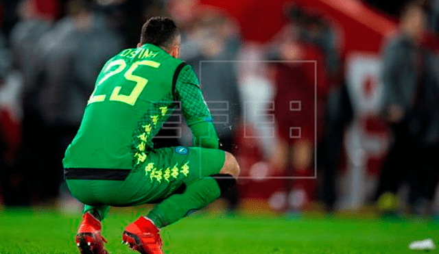 Ospina ya había abandonado antes la concentración del Napoli para visitar a su padre. Foto: EFE