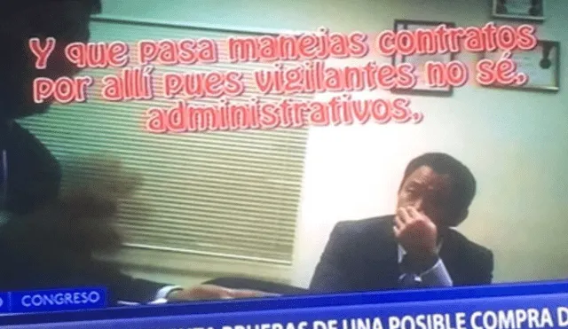 Sucamec despide a Fredy Aragón tras video de presunta compra de votos