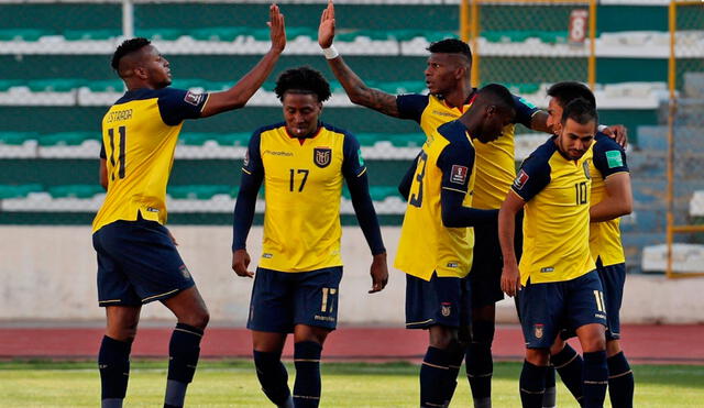 Ecuador y Colombia juegan este martes en Quito por la fecha 4 de las Eliminatorias Qatar 2022. Foto: EFE