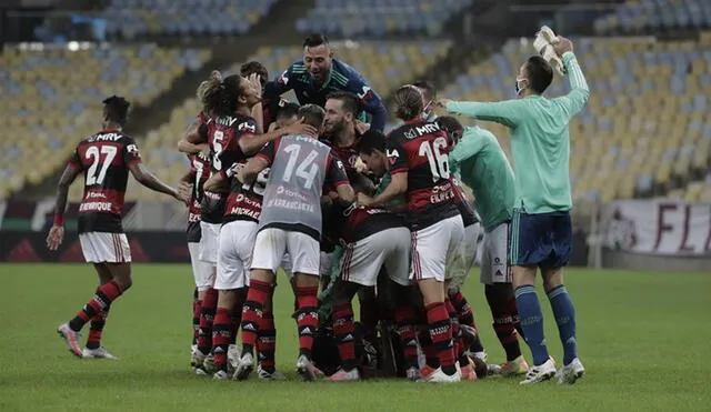 Flamengo se proclamó campeón del Torneo Carioca por trigésimo sexta vez en su historia luego de vencer al Fluminense. Foto: EFE.