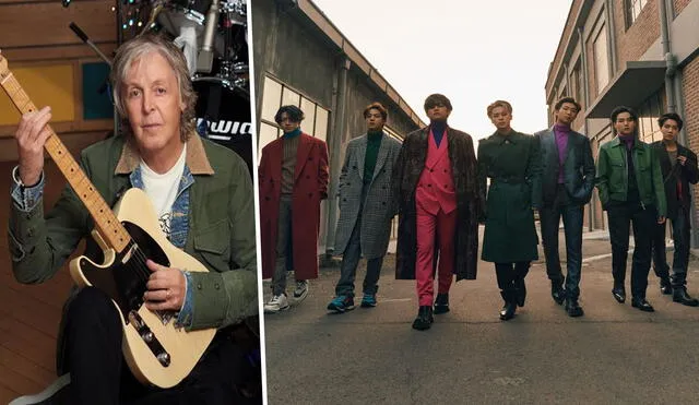 No es la primera vez que Paul McCartney menciona a BTS. Foto: composición LR / Instagram